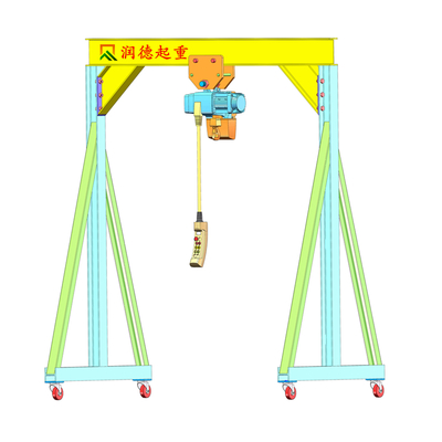 加工定做绞盘升降龙门吊 &nbsp;车间龙门吊 &nbsp;旋转龙门架