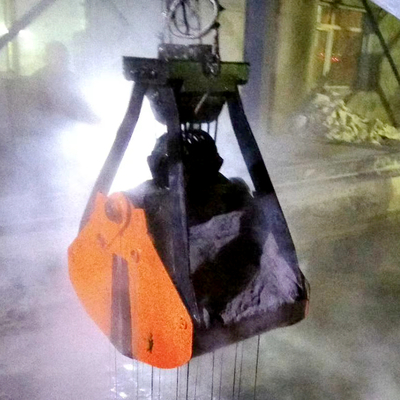 2吨电动马达抓斗 &nbsp;淤泥专用抓斗 污水厂抓斗机