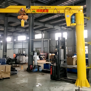 BZD1吨立柱式悬臂吊 &nbsp;1t电动270度悬臂吊车